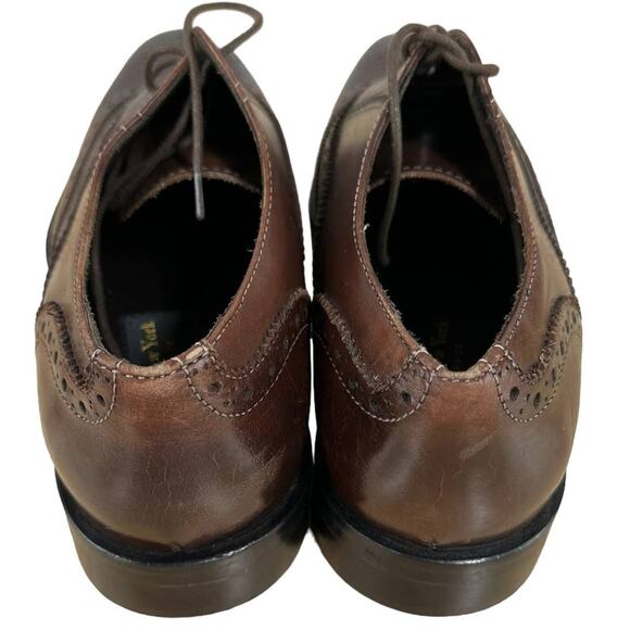 To Boot New York Men's Emil Wingtip Oxford Size 7 New Without Box Brown Leather - Picture 3 of 9